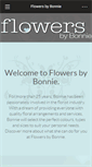 Mobile Screenshot of flowersbybonnie.com.au